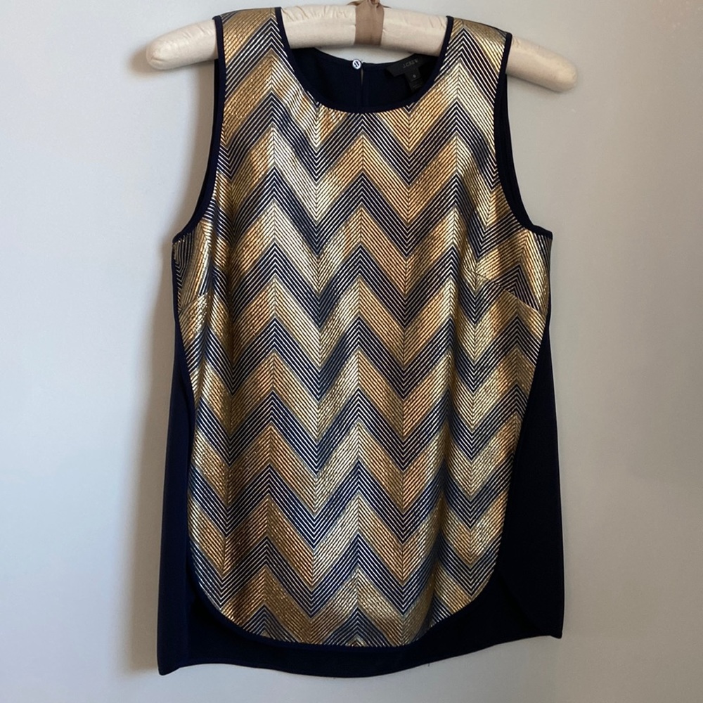J. Crew sleeveless top in size 0